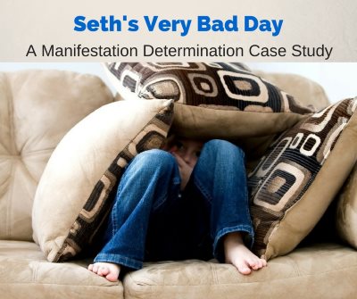 picture of Seth, the subject of this manifestation determination example case study